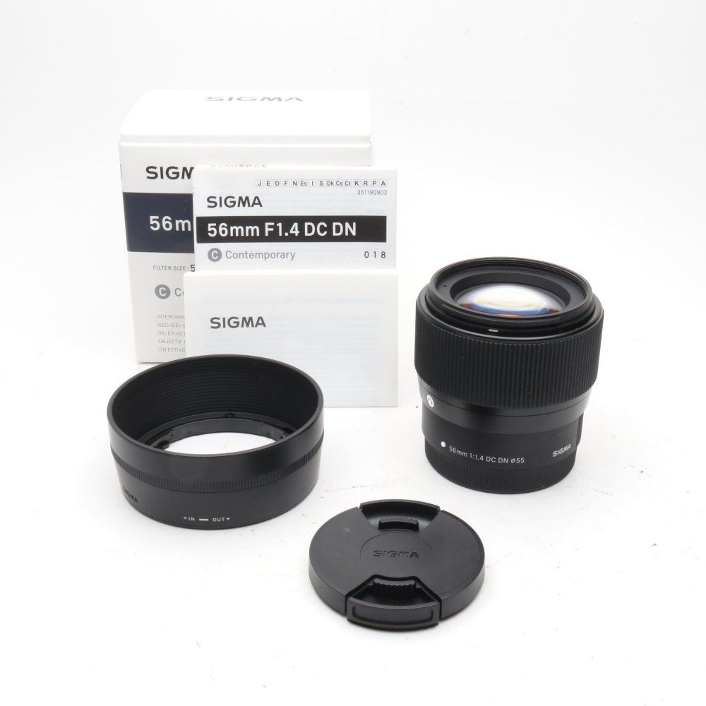 シグマ(Sigma) レンズ 56mm F1.4 DC DN Canon キヤノン EF-Mマウント