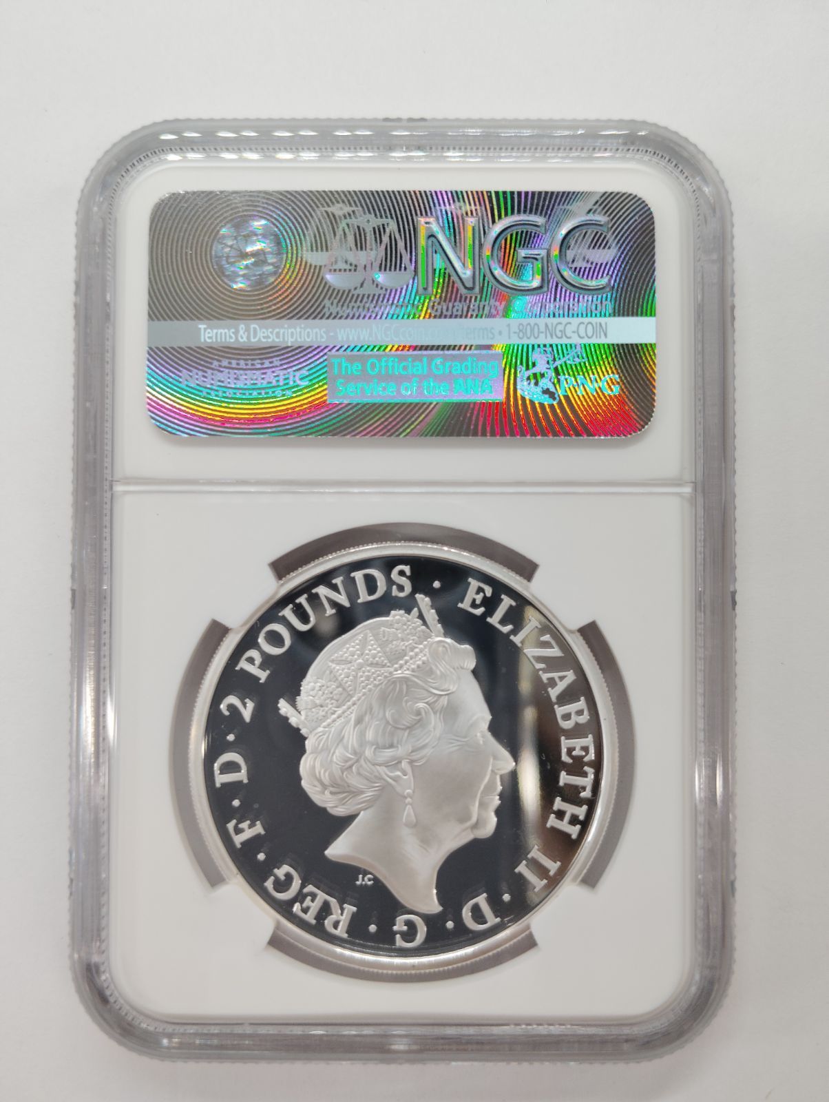 2016 ブリタニア ウナ ライオン 2ポンド銀貨 NGC PF70 UC ③ 2016 ブリタニア ウナ ライオン 2ポンド銀貨 NGC PF70 UC