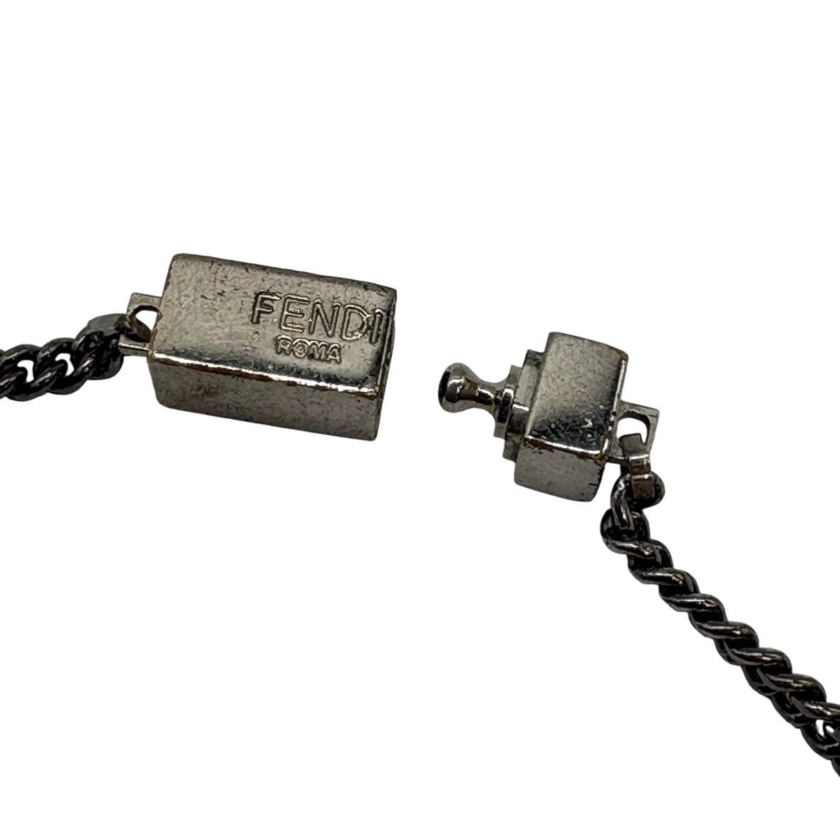 FENDI フェンディ シャドーネックレスブラック