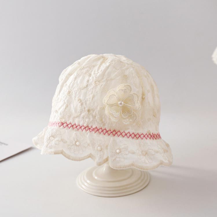 FLOWER LACE SILVER CAP – POPPY