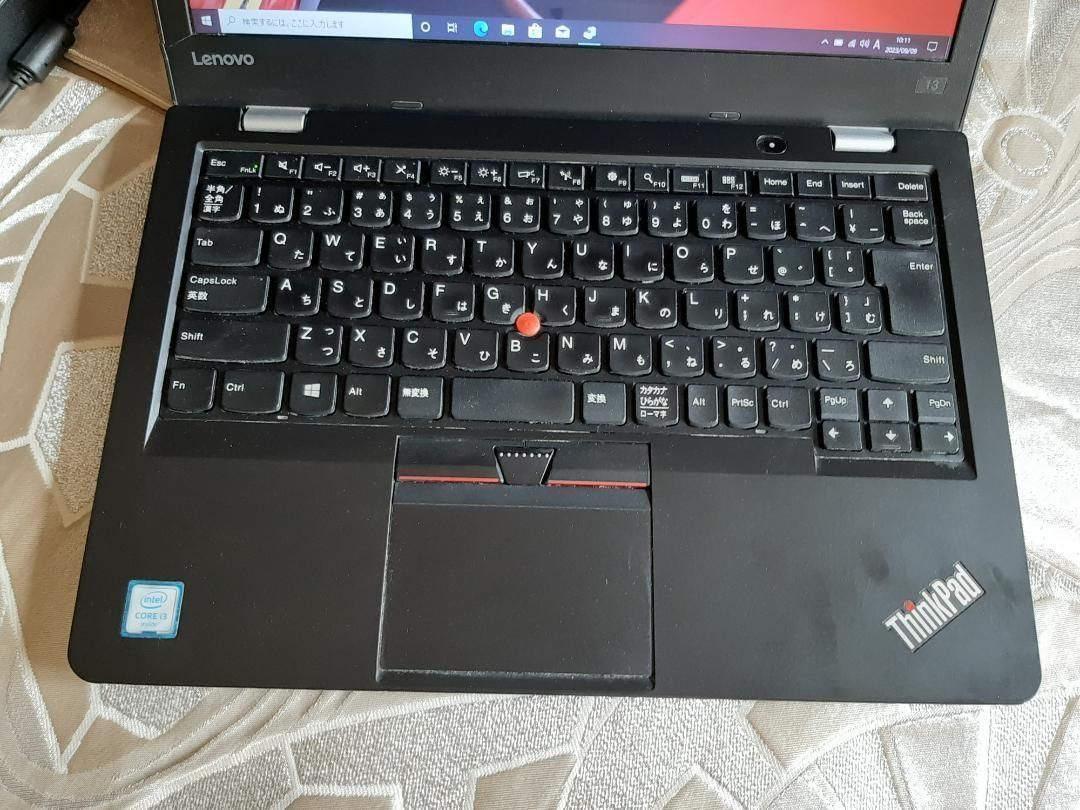 Thinkpad 13 i3 6100U 256G/SSD 8G ノートパソコン レノボ ノートPC 中古