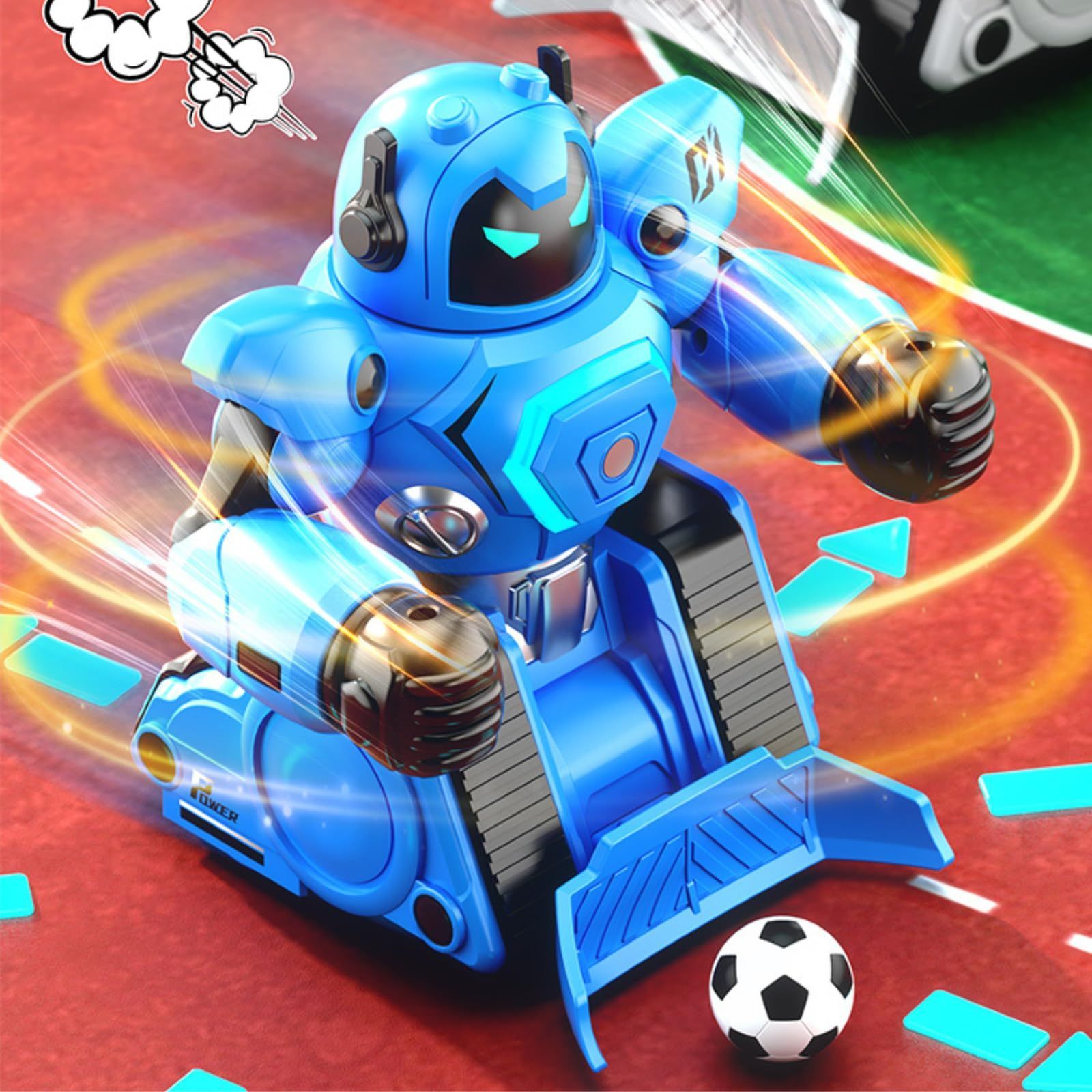 PRECKIN 旋風ストライクバトル ラジコンロボットセット おもちゃ