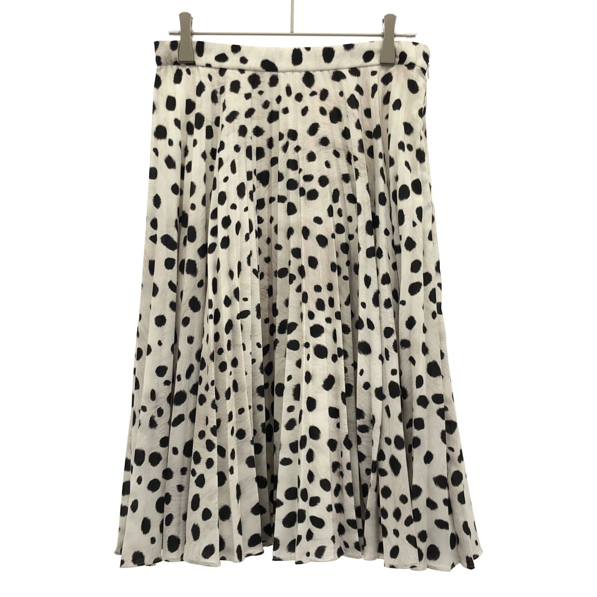 BURBERRY バーバリー ダルメシアンプリントプリーツスカート 4560846