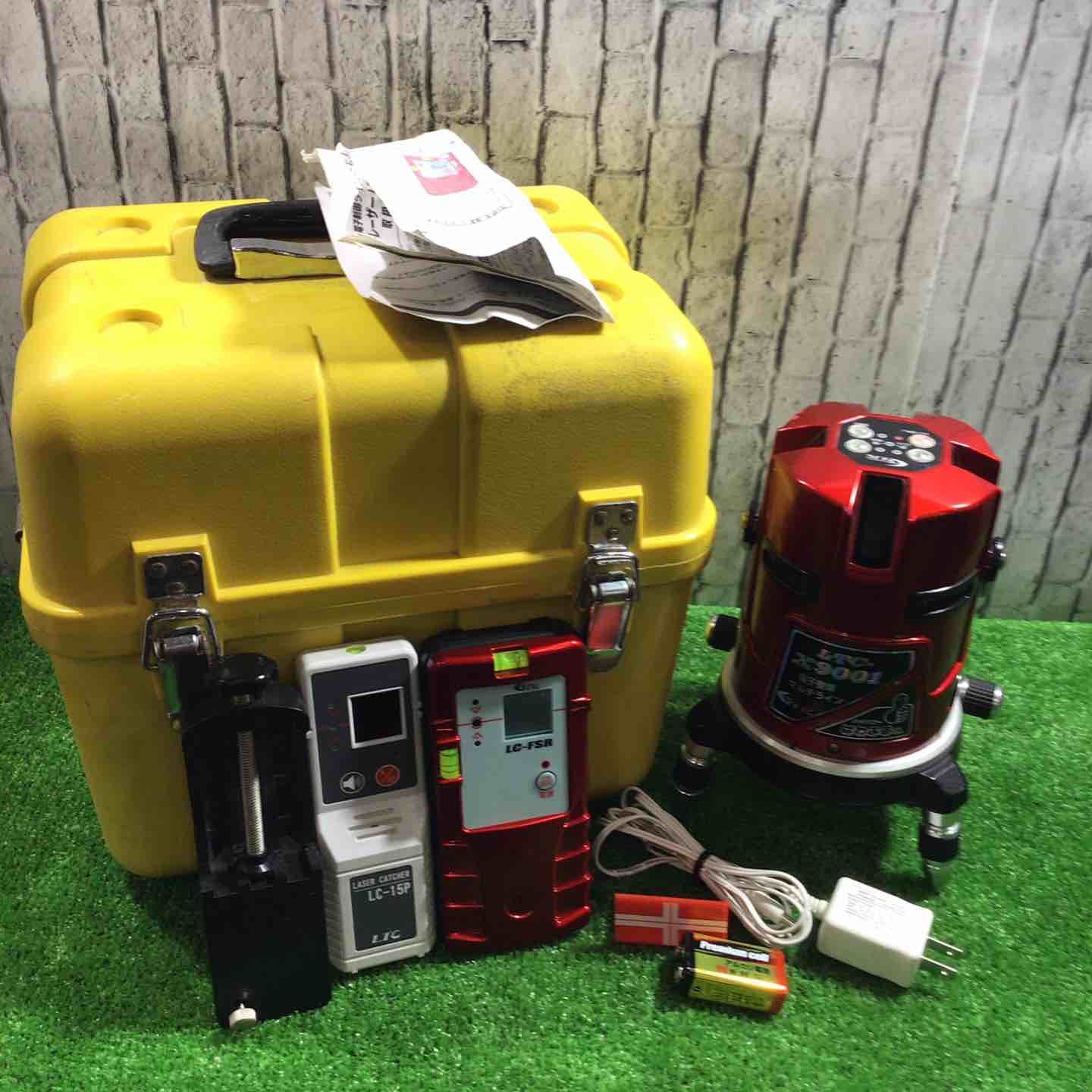 ◇テクノ 電子整準マルチラインレーザー LTC-X9001【川口店】 ファッション テクノ販売 フル