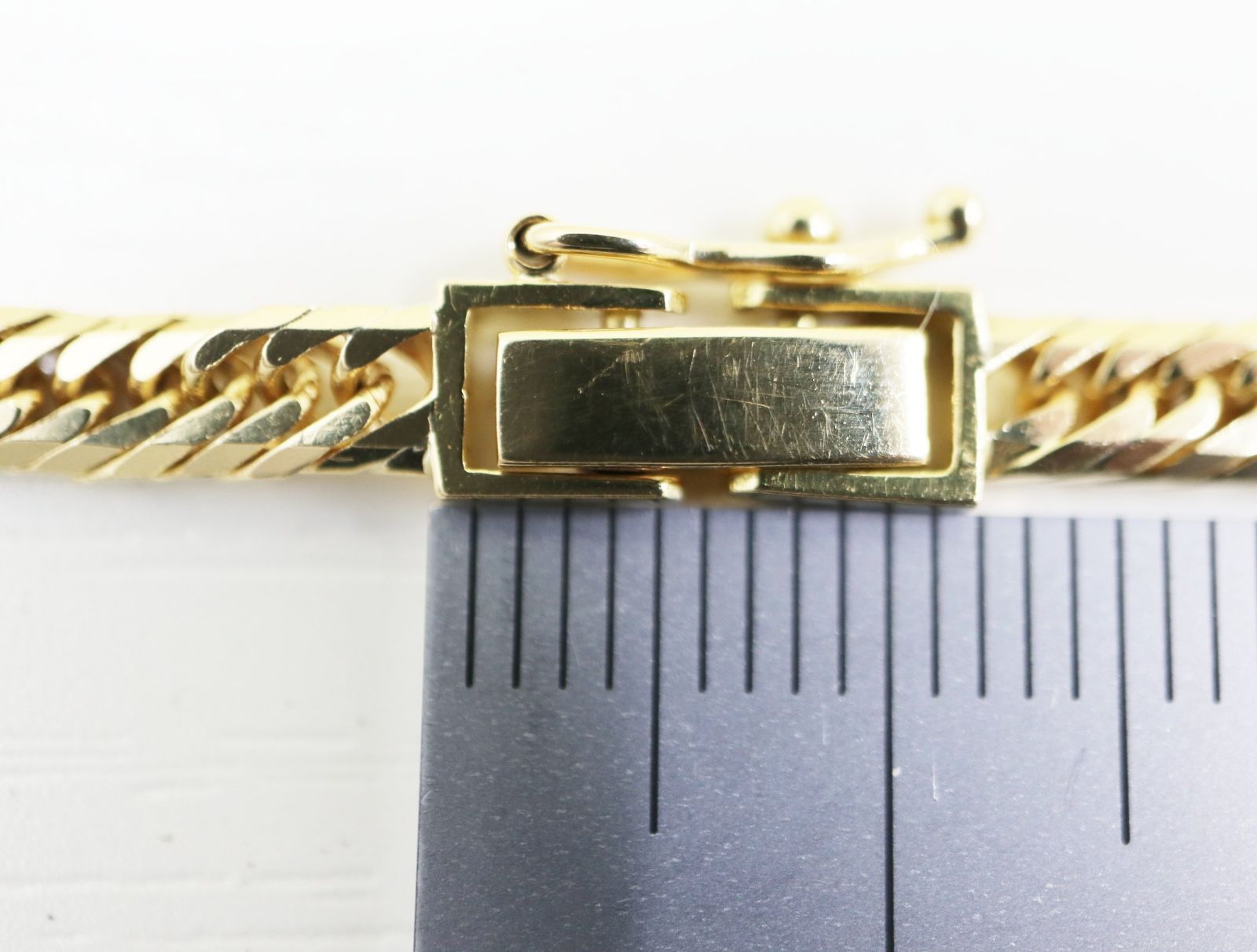 K18喜平アンクレット K18 喜平アンクレット 12面トリプルカット 10g