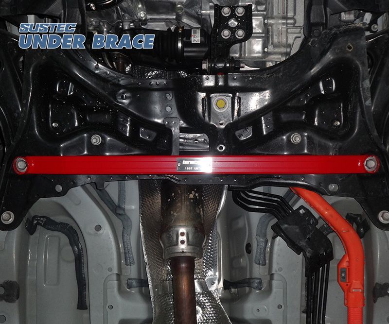 tanabe×SUSTEC NHP10 アクア_GRスポーツ 2WD_1500 HV_H29|6～R3|7 用アンダーブレース UBT18