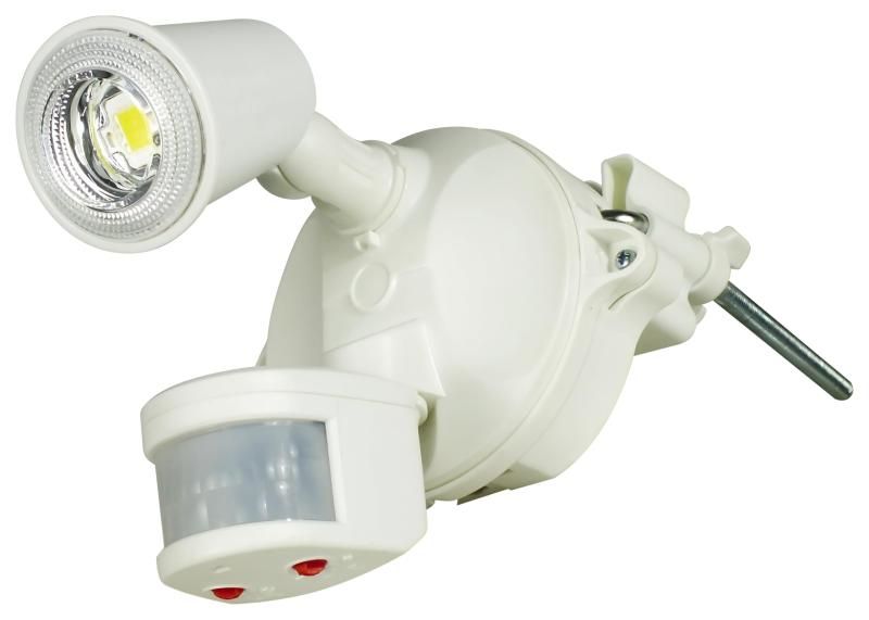 日動 LEDセンサーライト クラブアイ 10W SLS-CE10W-1P 防犯用センサーライト LEDライト