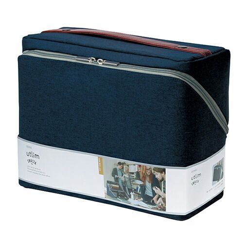 まとめ ソニック 収納ボックス ユートリム スマ スタ A4ボックス A4 ネイビー UT-2159-K ×3セット