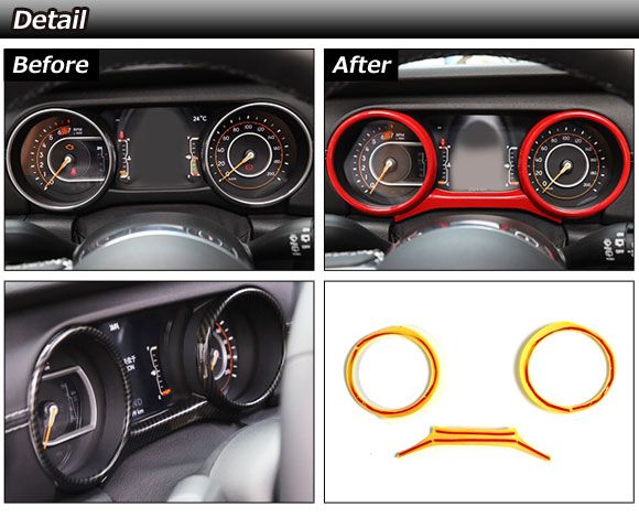 AP メーターガーニッシュ ライトブルー ABS製 AP-IT2329-LBL 入数：1