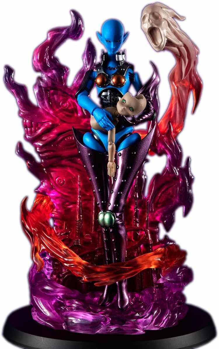 フィギュア ダーク ネクロフィア 遊戯王デュエルモンスターズ メガハウス MONSTERS CHRONICLE シリーズ 高さ14cm 手のひらサイズ 圧倒的造形美 並行輸入品