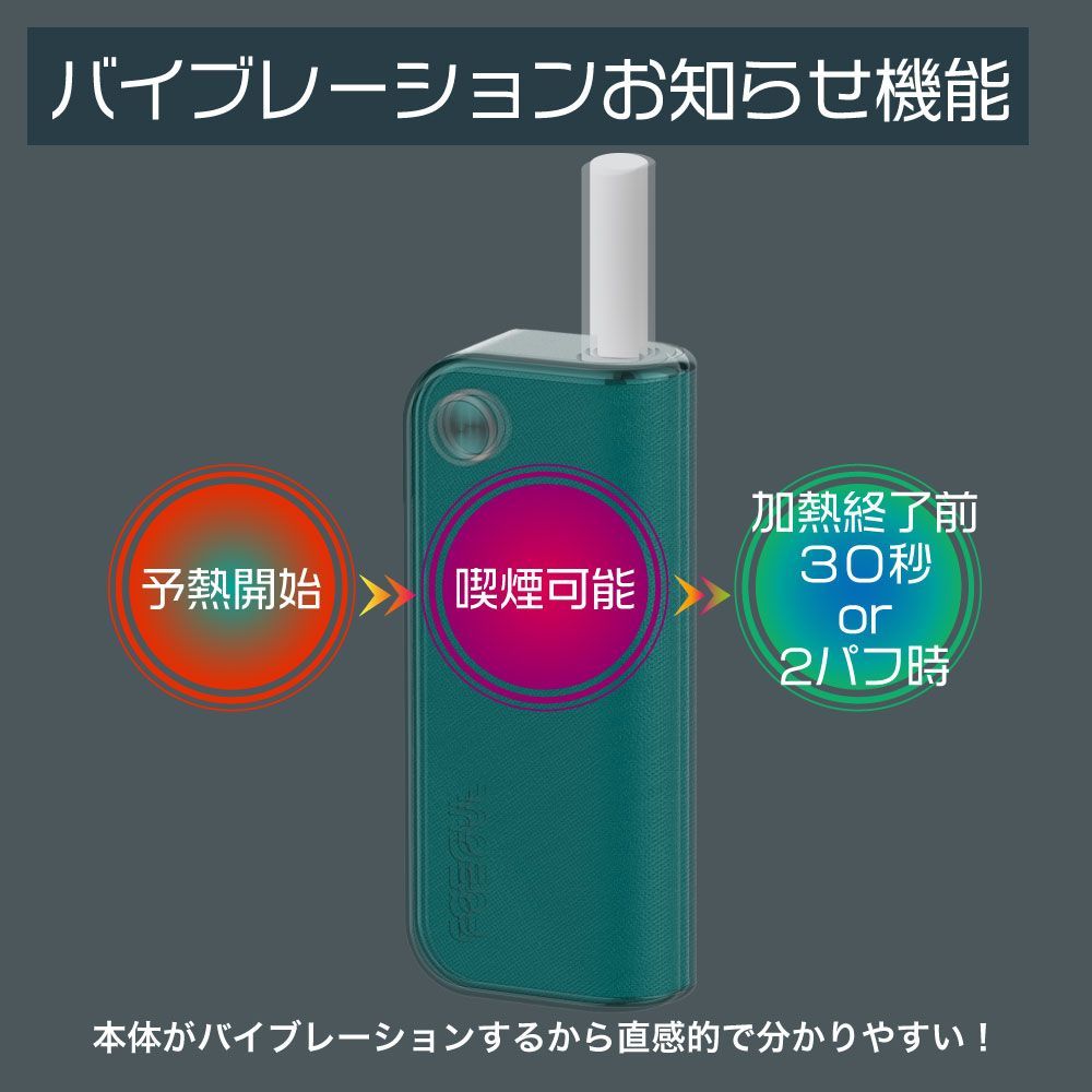 1本で2回吸える】Fasoul C1 アイコスイルマi互換機 2度吸い シケモク