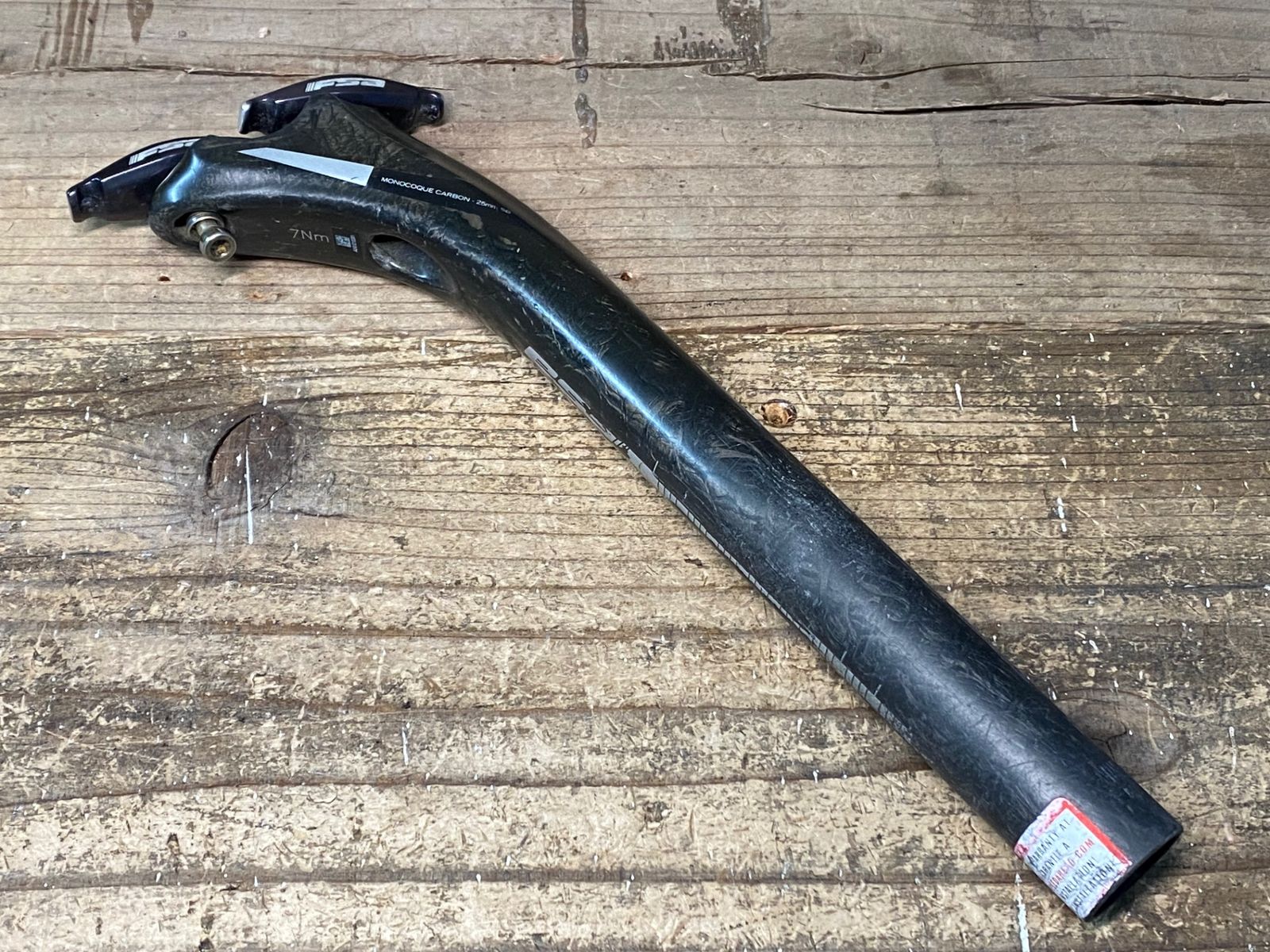 IV135 FSA K-FORCE シートポスト カーボン Φ27.2 実測260mm