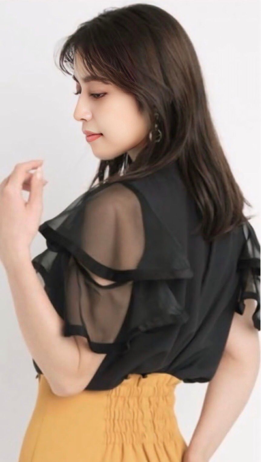 Mystrada - ★専用★新品未使用★マイストラーダ★ラッフルスリーブブラウス★ブラック★ Mystrada ラッフルスリーブブラウス - メルカリ