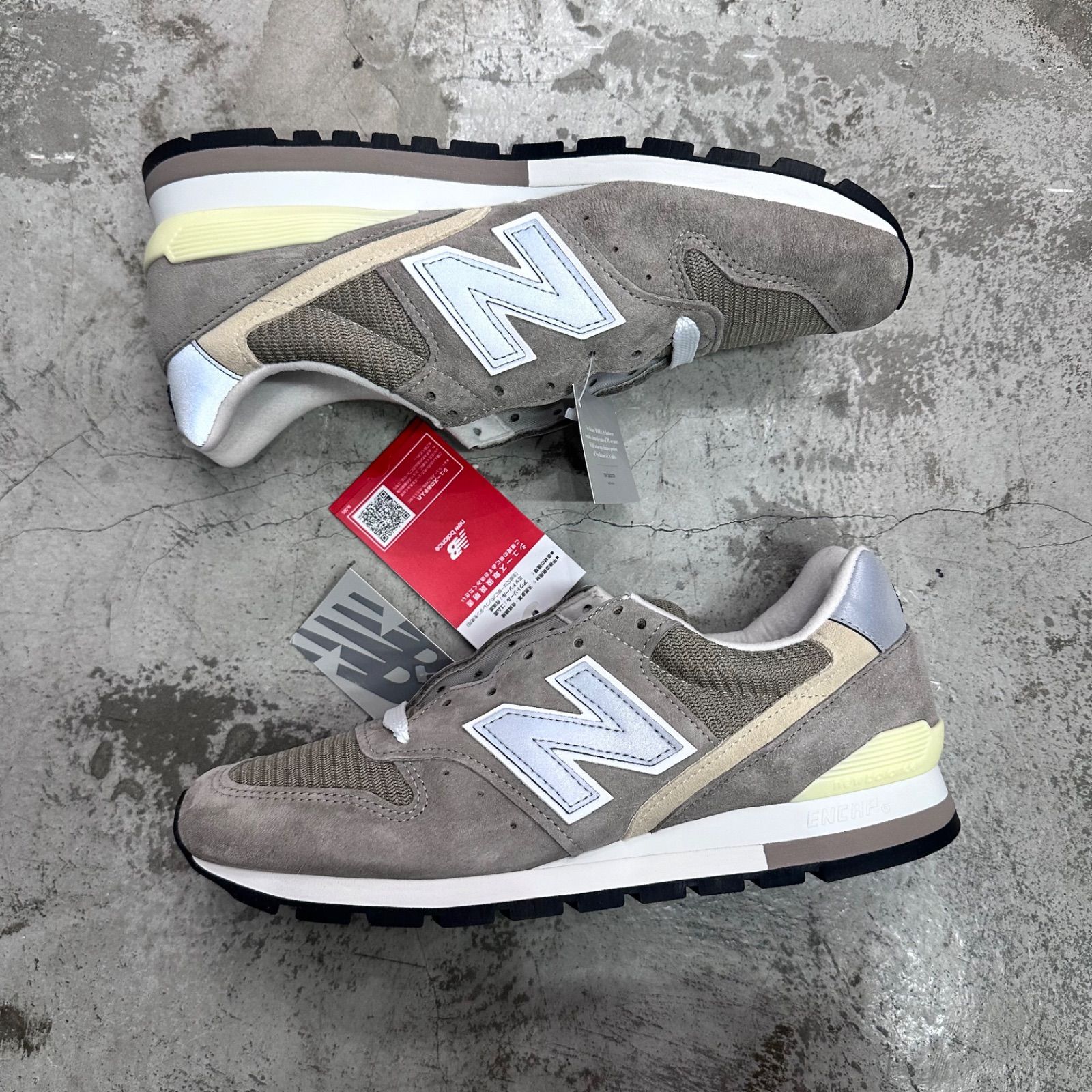 未使用品 New Balance U996GR ローカットスニーカー ニューバランス 