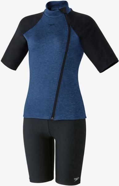 【新品・5営業日で発送】Speedo(スピード) CURVY-B_S／S_Z-SEPA (SFW32360) 色 : ミックスBN サイズ : M 