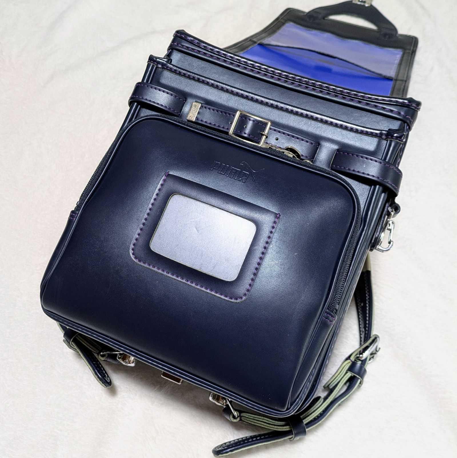 セイバン プーマ PUMA ランドセル 男の子 かっこいい 青 紺 ブルー