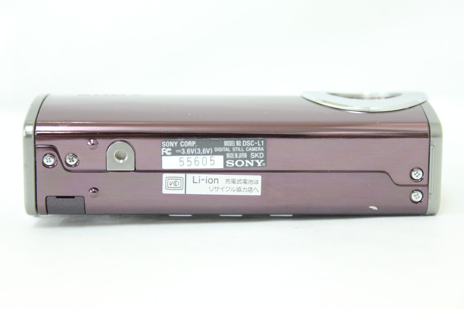 美品 返品保証】 最も安い ソニー SONY Cyber-shot DSC-L1 ワイン