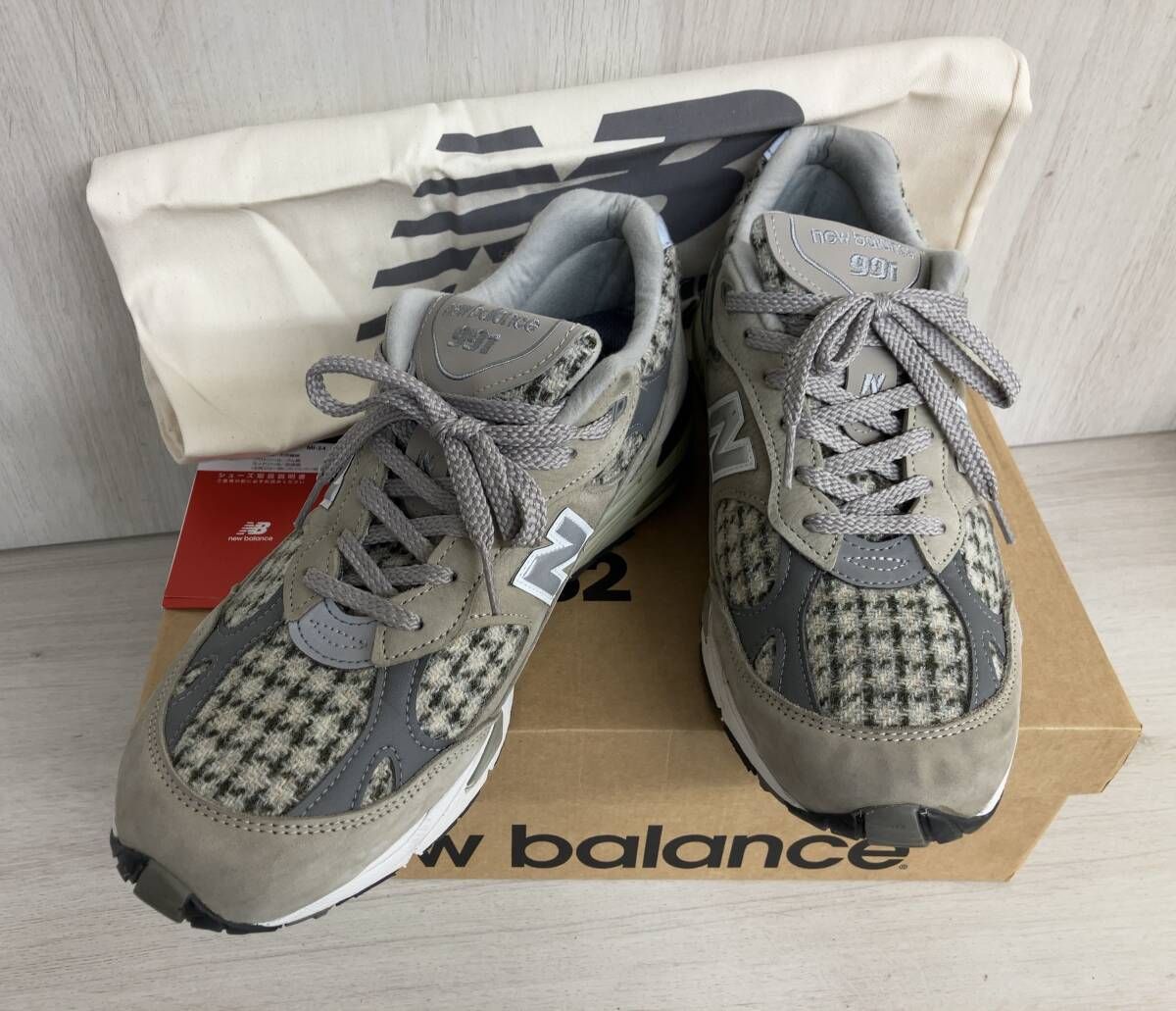 New Balance ニューバランス M991HT スニーカー Harris Tweed ハリス 
