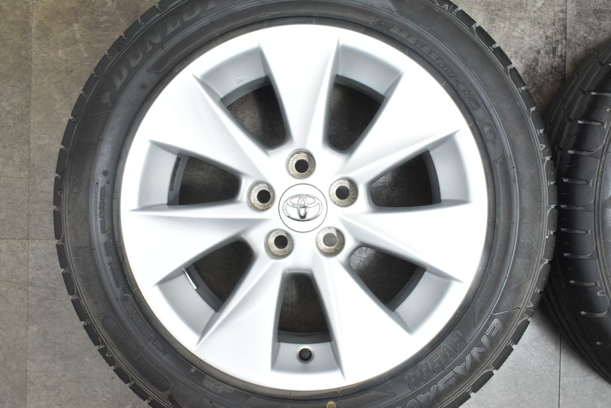 程度良好品】トヨタ 20 アルファード 純正 17in 7J +33 PCD114.3 