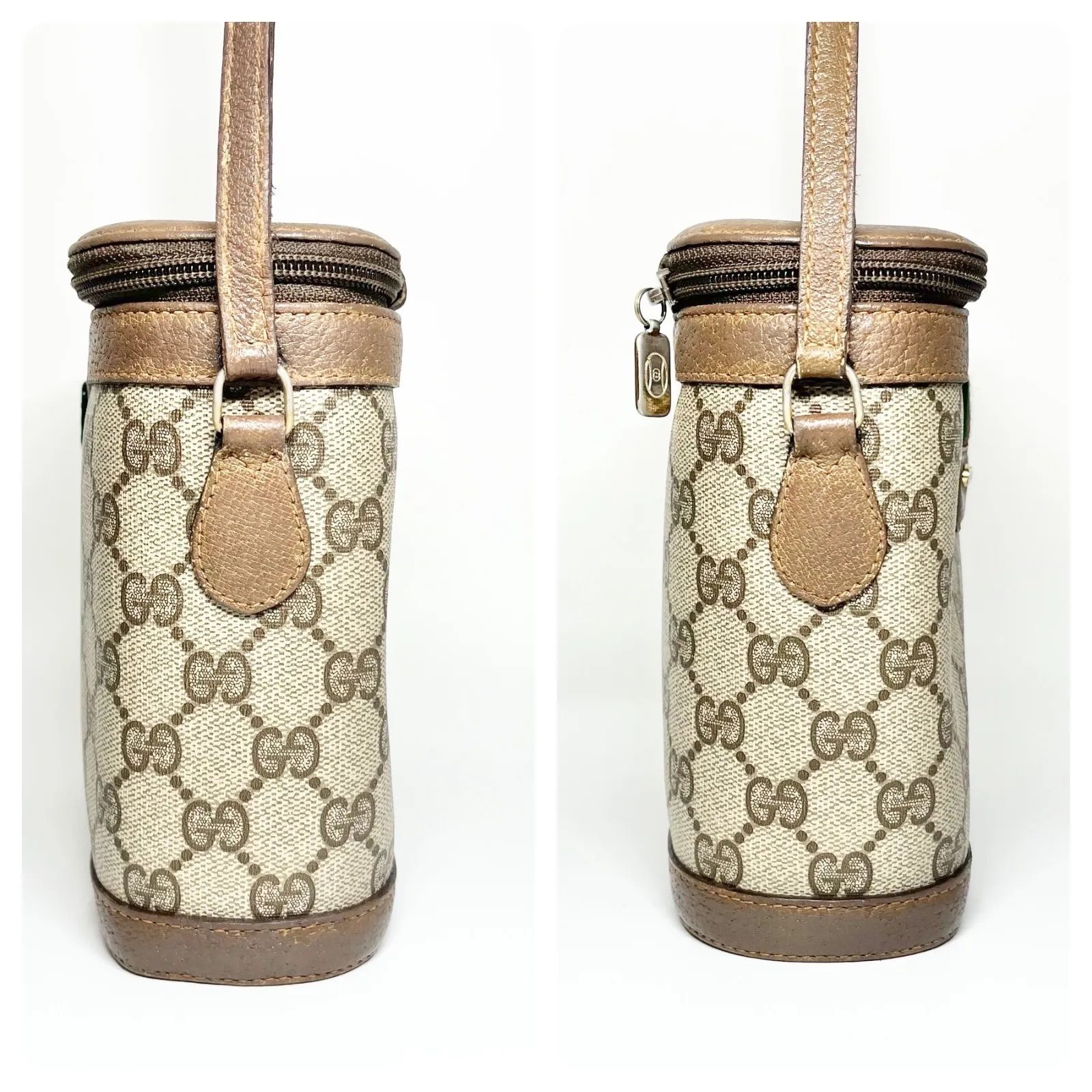 新品 GUCCI オールドグッチ GGプラス バケツ型 シェリーライン 【公式