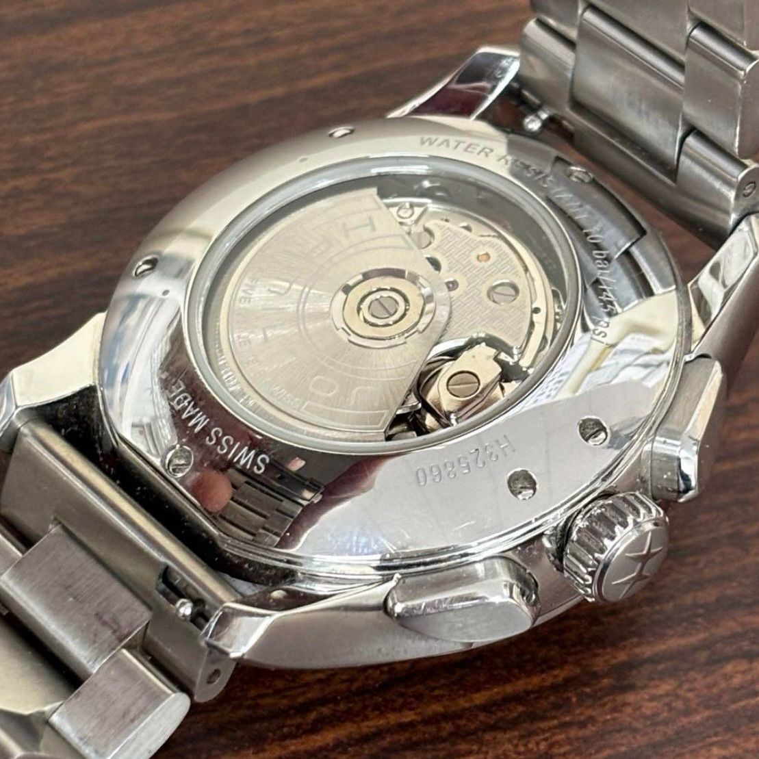 ◎【美品】ハミルトン ジャズマスター 稼働品 H325860 クロノ