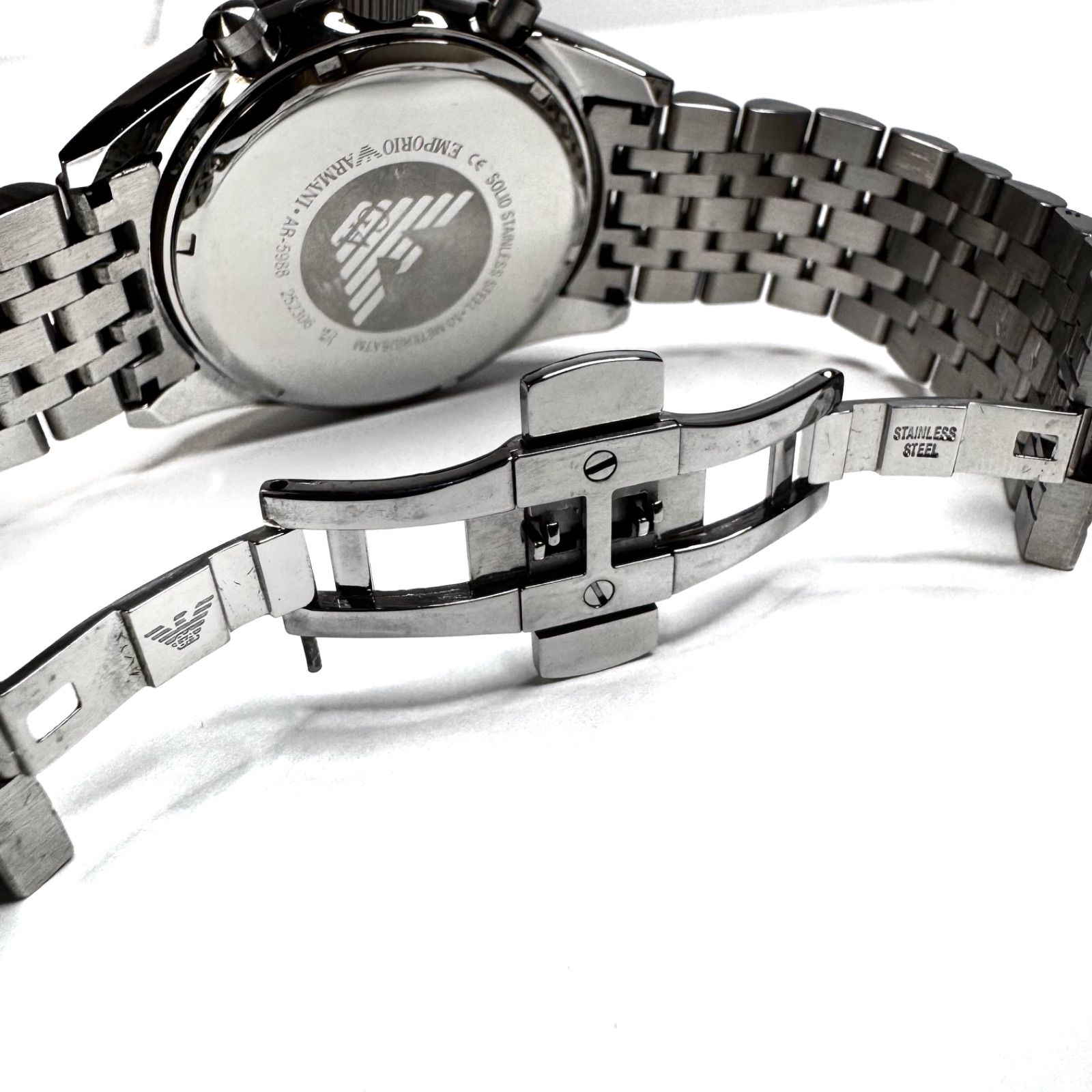 EMPORIO ARMANI エンポリオアルマーニ AR5988 メンズ 腕時計 クォーツ 
