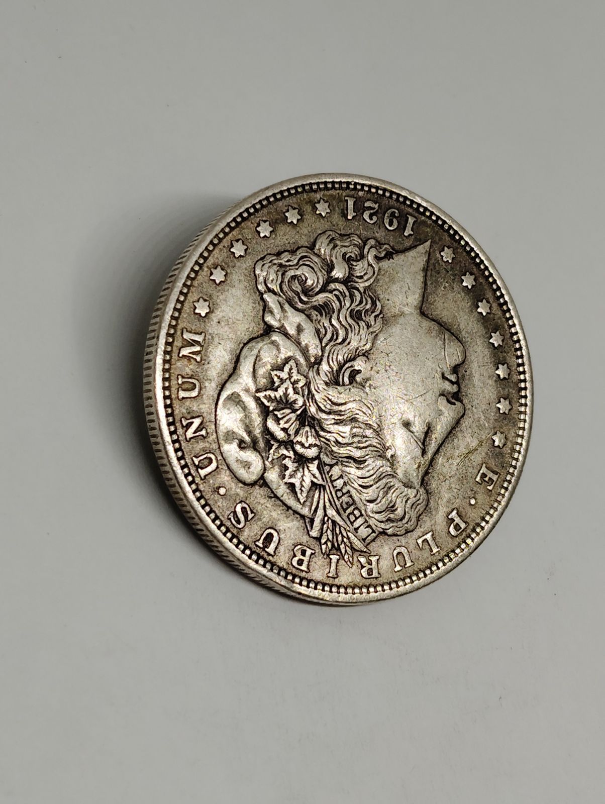 1921 モルガン・ダラー 銀貨 1ドル アメリカ 1921年 1ドル銀貨 モルガンダラー（極美～未使用