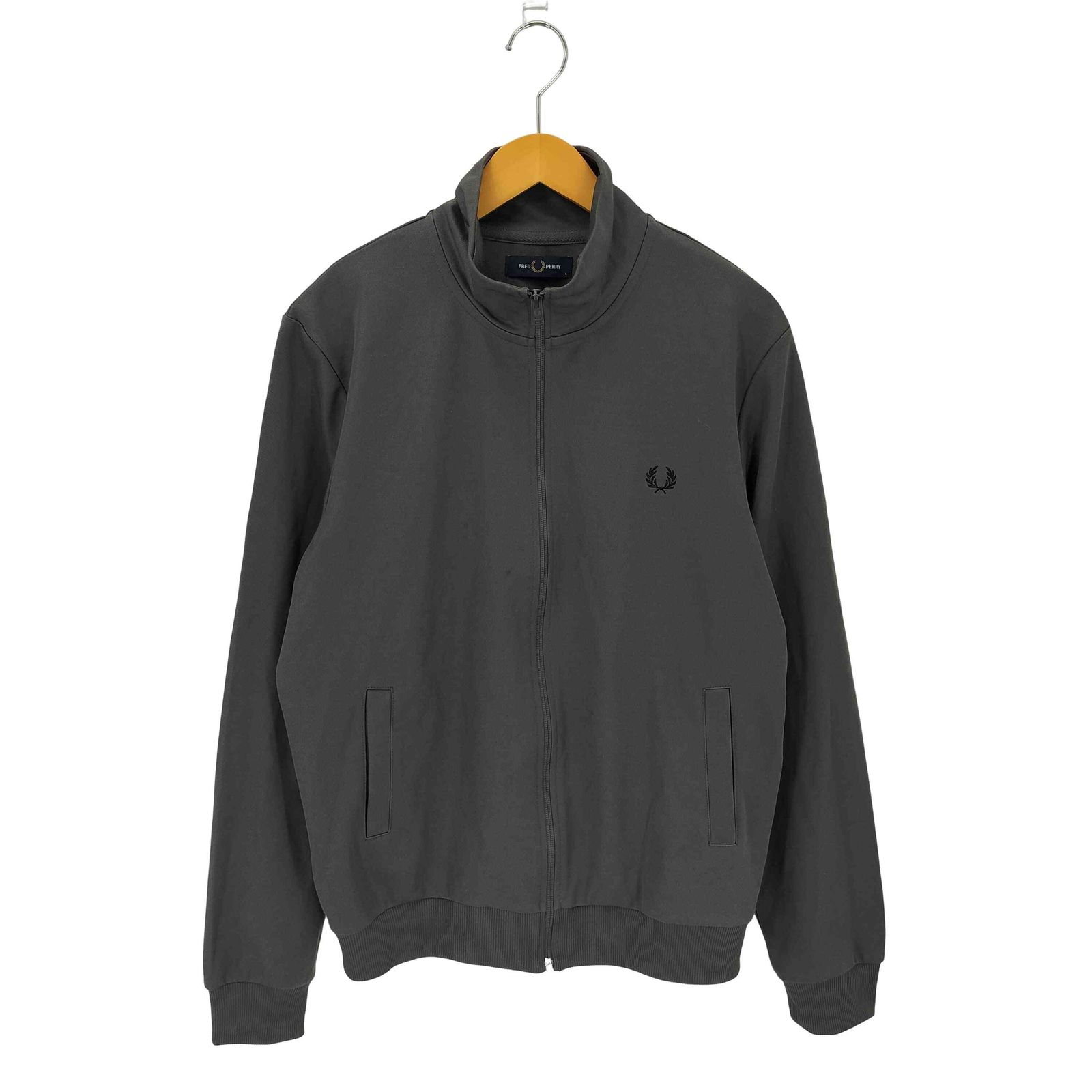 Fred Perry ジップアップ トラックジャケット　未使用 フレッドペリー FRED PERRY ロゴ刺繍 ジップアップ トラック