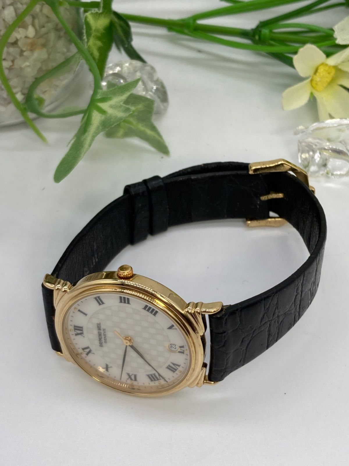 RAYMOND WEIL レイモンドウィル 5531 ホワイト文字盤 クオーツ - メルカリ