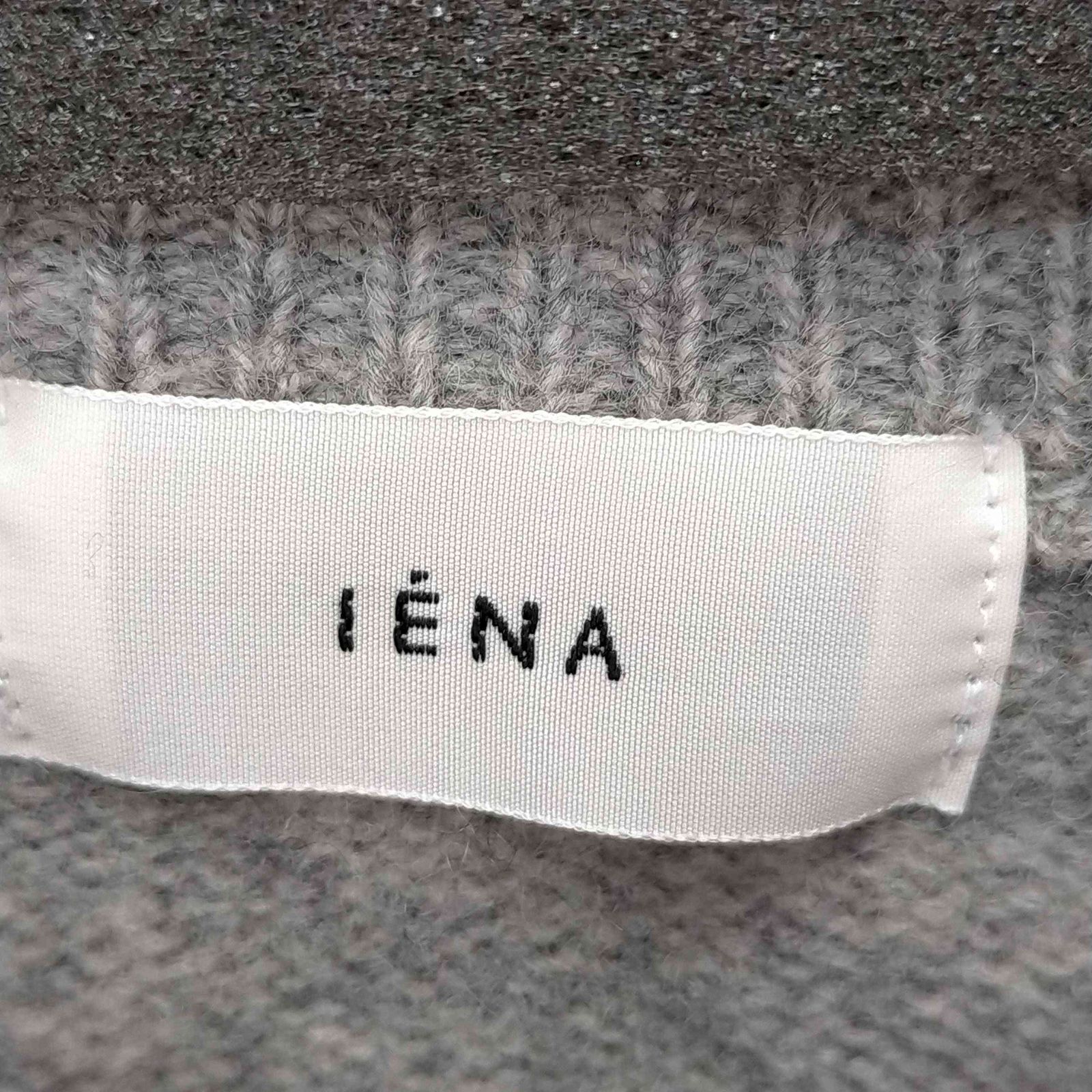 イエナ IENA 21AW ウールカシミヤワイド長袖プルオーバー レディース