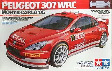 1/24プジョー307WRCモンテカルロ＇05 プラモデル完成品 中古】プラモデル 1/24 プジョー 307 WRC モンテカルロ'05 「スポーツ
