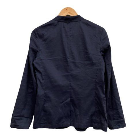 セオリーリュクス theory luxe ノーカラージャケット 上着 麻混