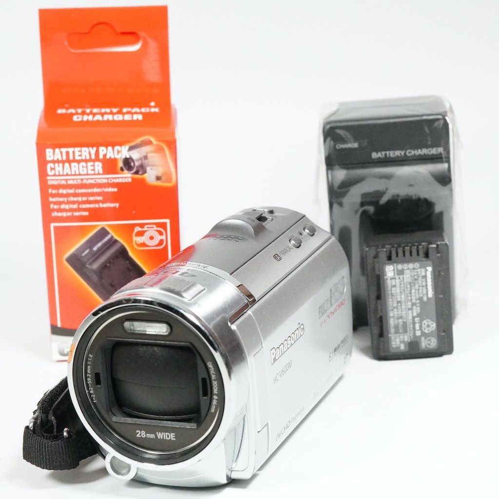 Panasonic パナソニック HC-V600M シルバー 返金保証 |1714