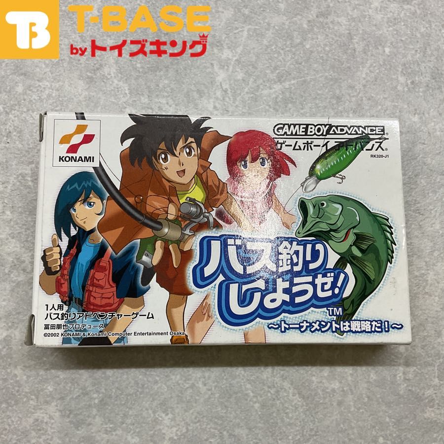 中古即納』{箱説明書なし}{GBA} バス釣りしようぜ