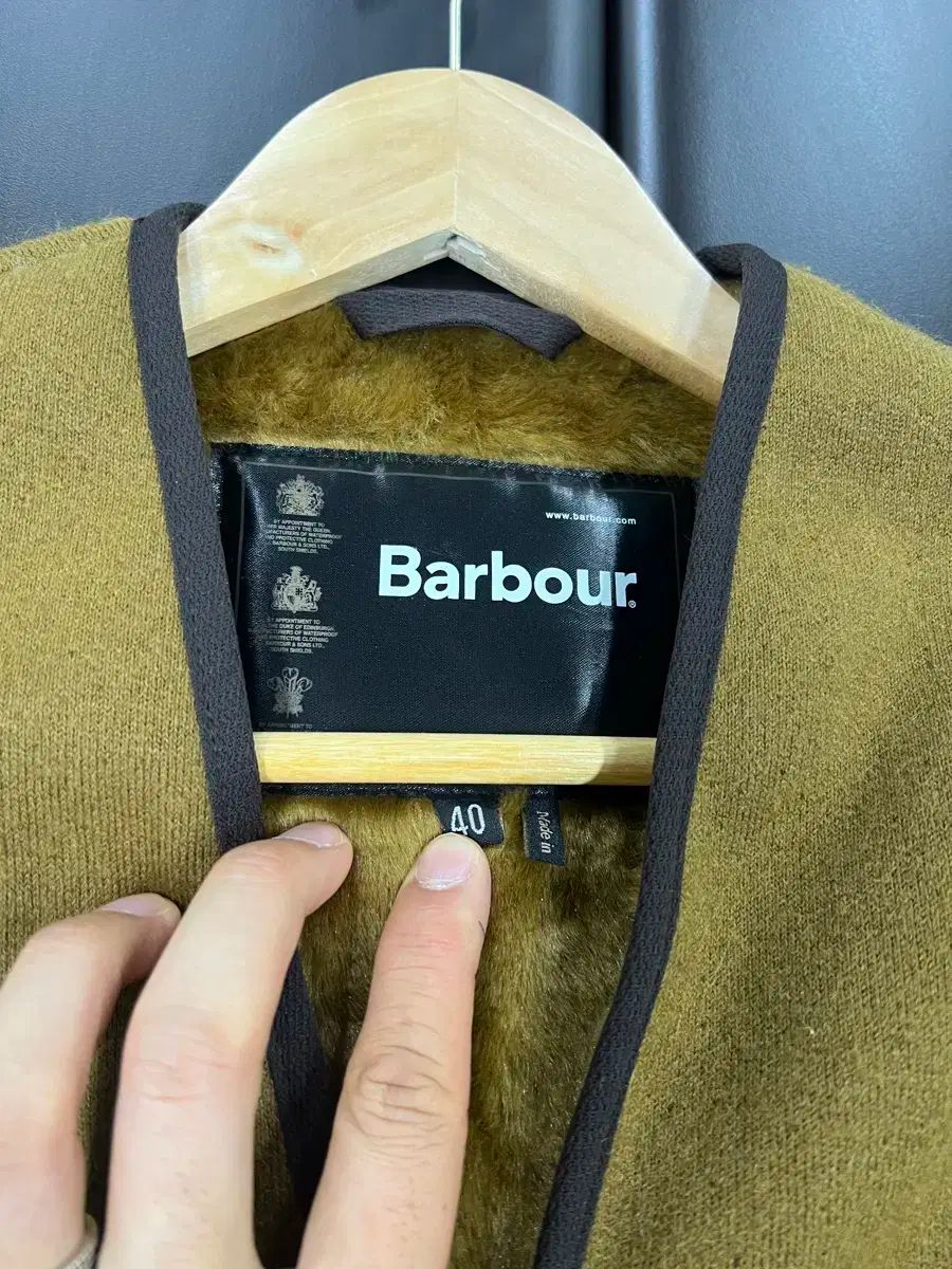 バブアー キルティング ベスト ブラウン 40 ベスト トップス メンズ