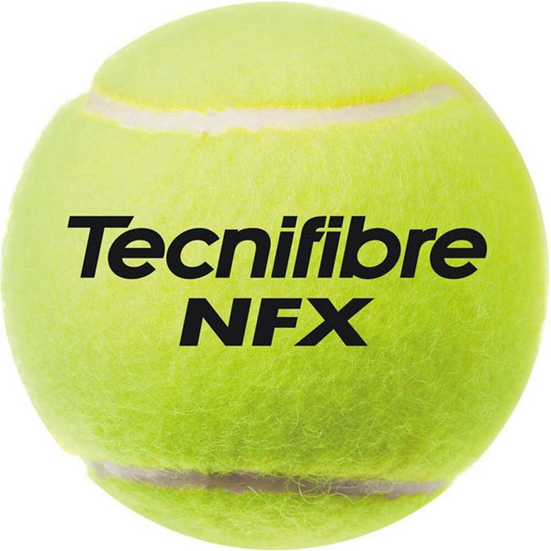 定番，正規品 【ロット販売：入り数4球×15】Tecnifibre(テクニファイバー) NFX 4球入り 硬式テニス ボール 硬式テニスボール (TBA4NF1)、イエロー その他
