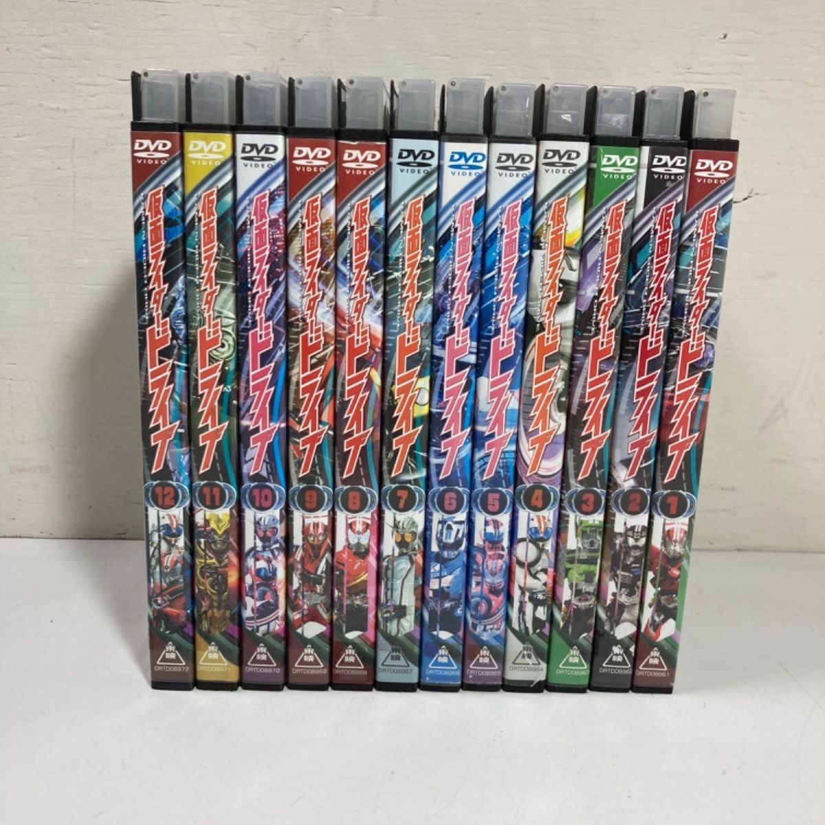 ☆仮面ライダーシリーズ DVD 仮面ライダードライブ 全12巻セット