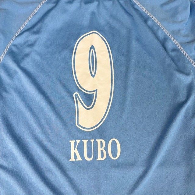 横浜FC久保竜彦★ユニフォーム★背番号9 KUBO H□Jリーグ OFFICIAL GOODS 横浜 F・マリノス 9番 久保竜彦