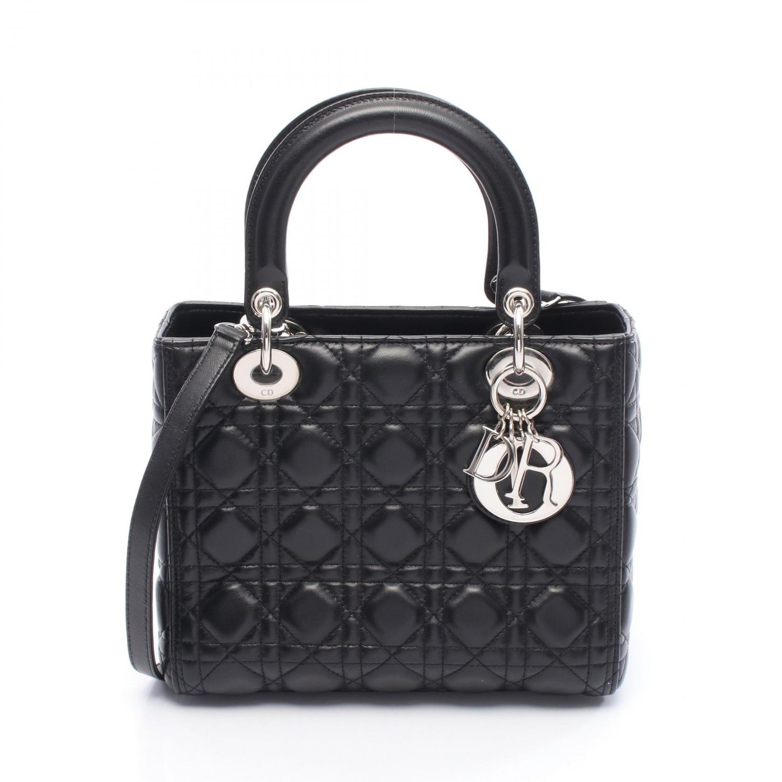 DIOR★ディオール レディディオール 2WAY ハンドバッグ Aランク 楽天市場】Christian Dior クリスチャン ディオール レディ