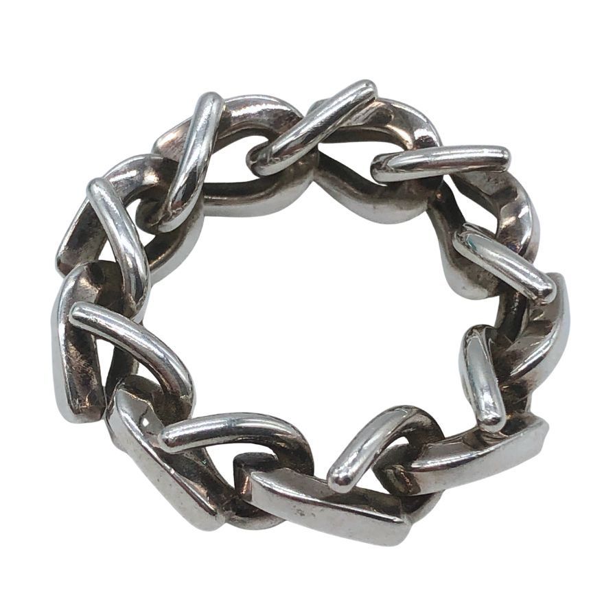 ティファニー フォージ リンク ブレスレット いぶし仕上げ