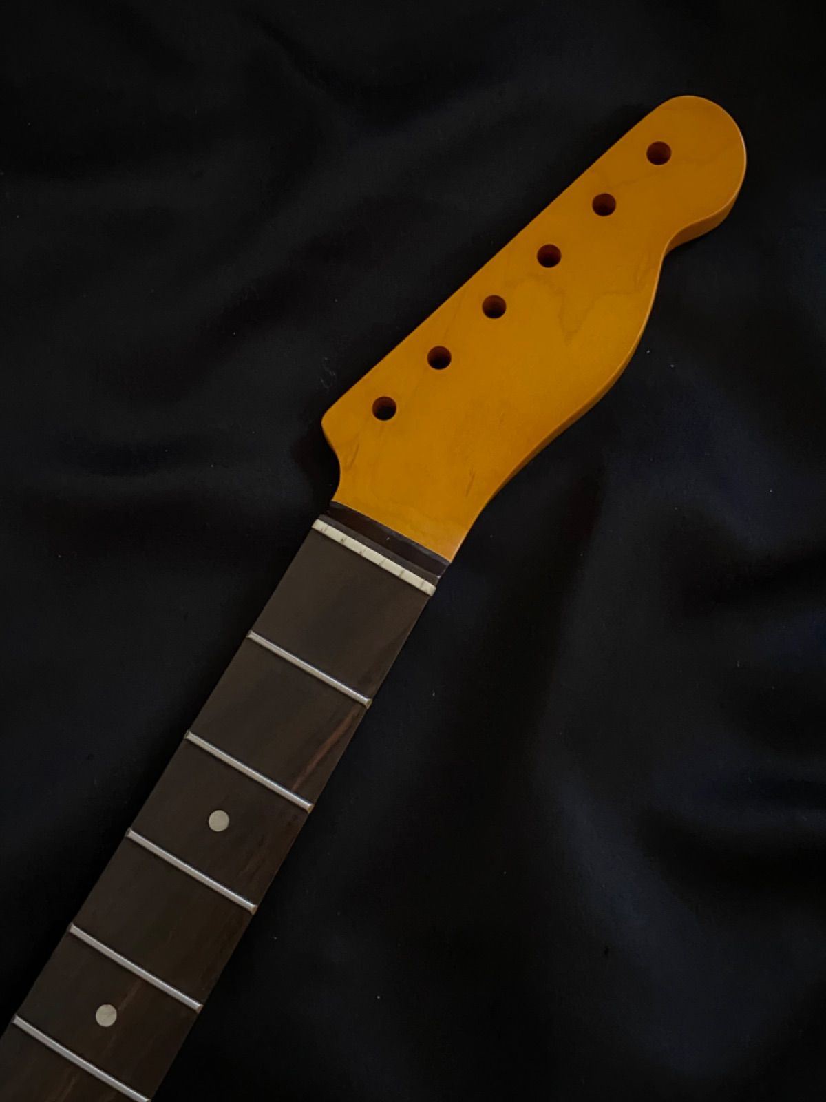 ストラトキャスターネックNo141ローズ21Fニトロサテン塗装