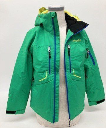 超人気で品質は100％。 ややワケあり フェニックス ジュニア スキージャケット サイズ14 グリーン ES5G20T72 スポーツ キッズ R2509-222