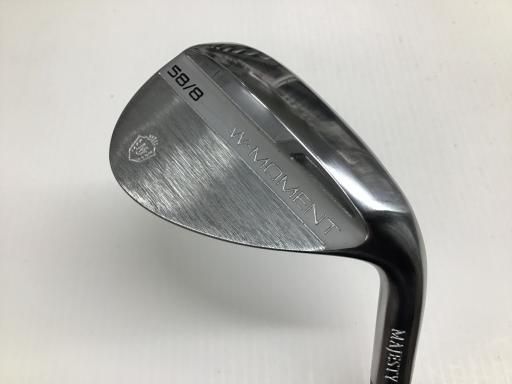 マジェスティゴルフ 旧マルマン MAJESTY W-MOMENT ノーメッキQPQ 58°|8° ウェッジ WG NS PRO 950GH neo フレックスR メンズ 男性用 右利き 右用 Cランク ゴルフクラブ