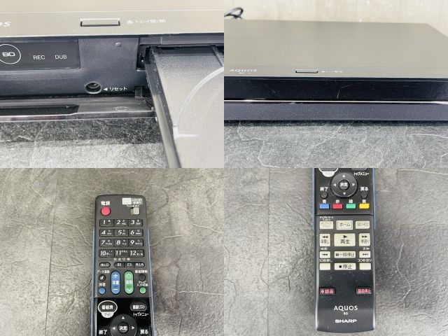 シャープ ブルーレイレコーダー 【中古】SHARP BDレコーダー BD-NW1100 2番組同時録画 映像機器 ブラック/71414