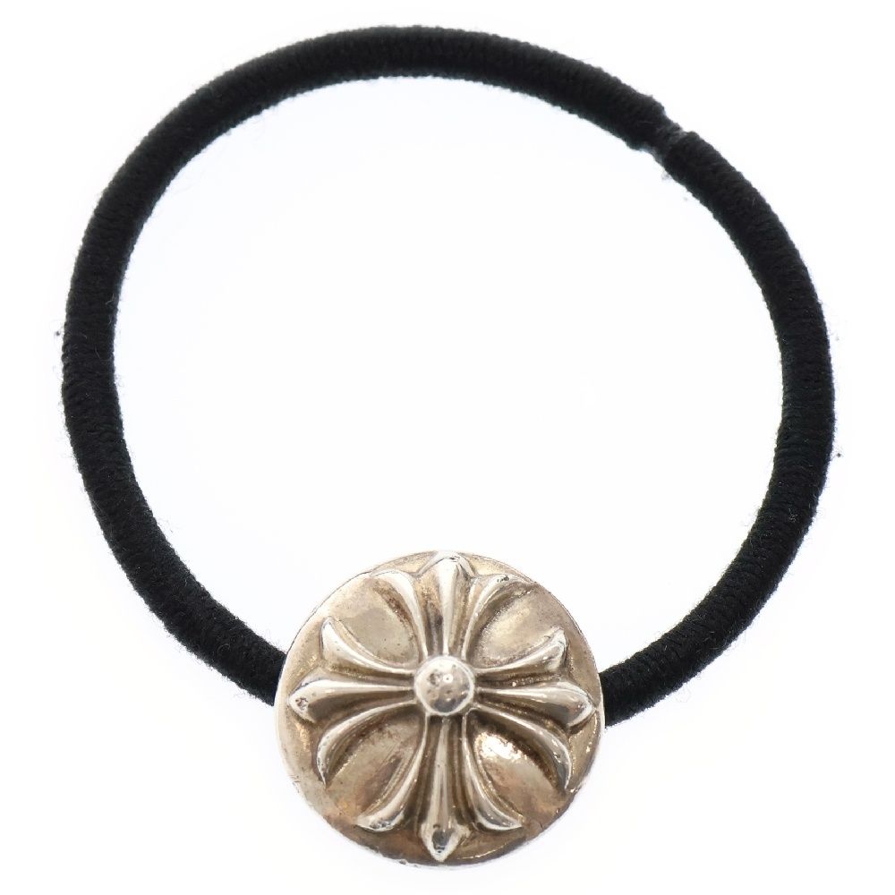 CHROME HEARTS クロムハーツ HAIRBAND クロスボール ヘアバンド ヘアゴムコンチョ シルバー BCA151