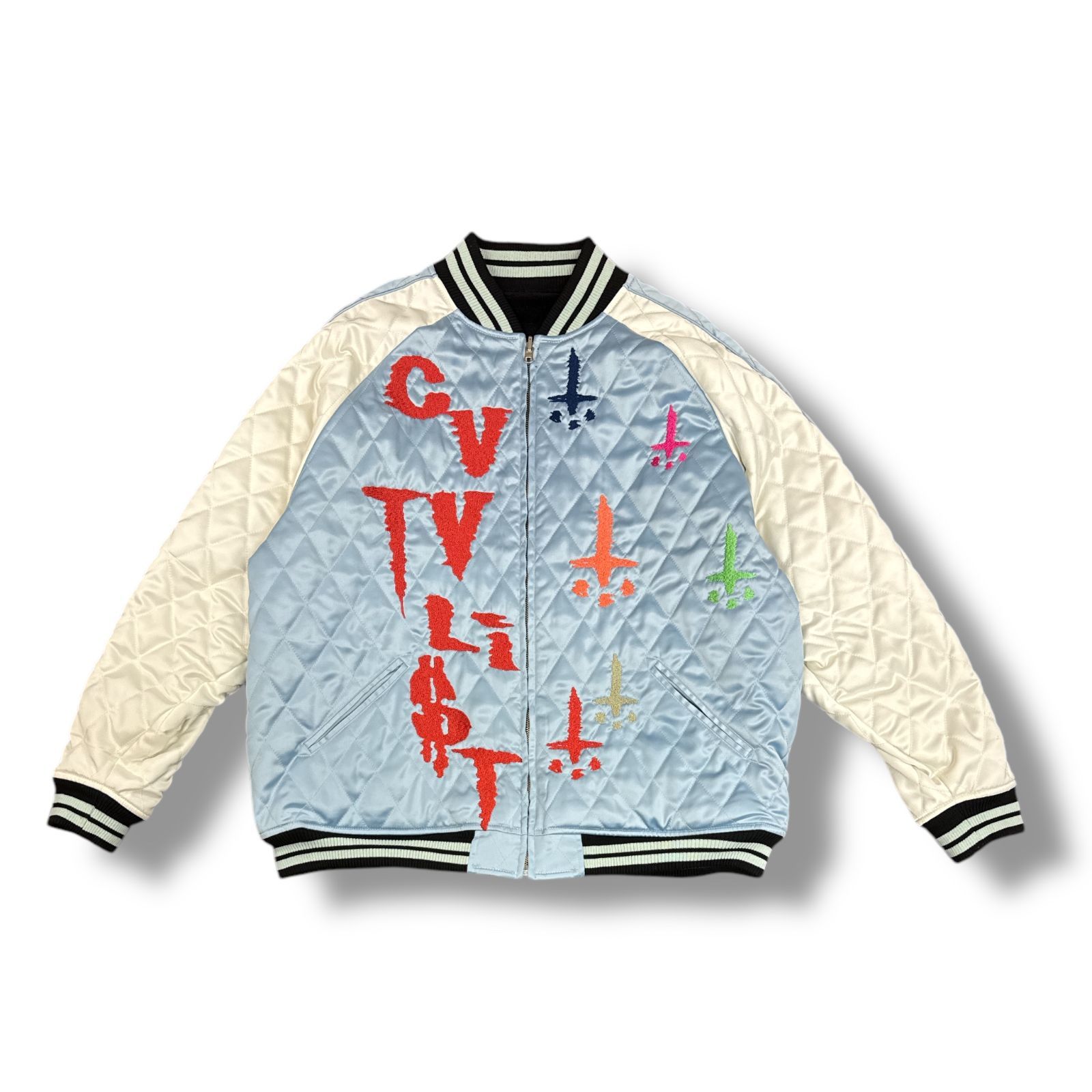 CVTVLIST 23AW リバーシブルスーベニアジャケット スカジャン