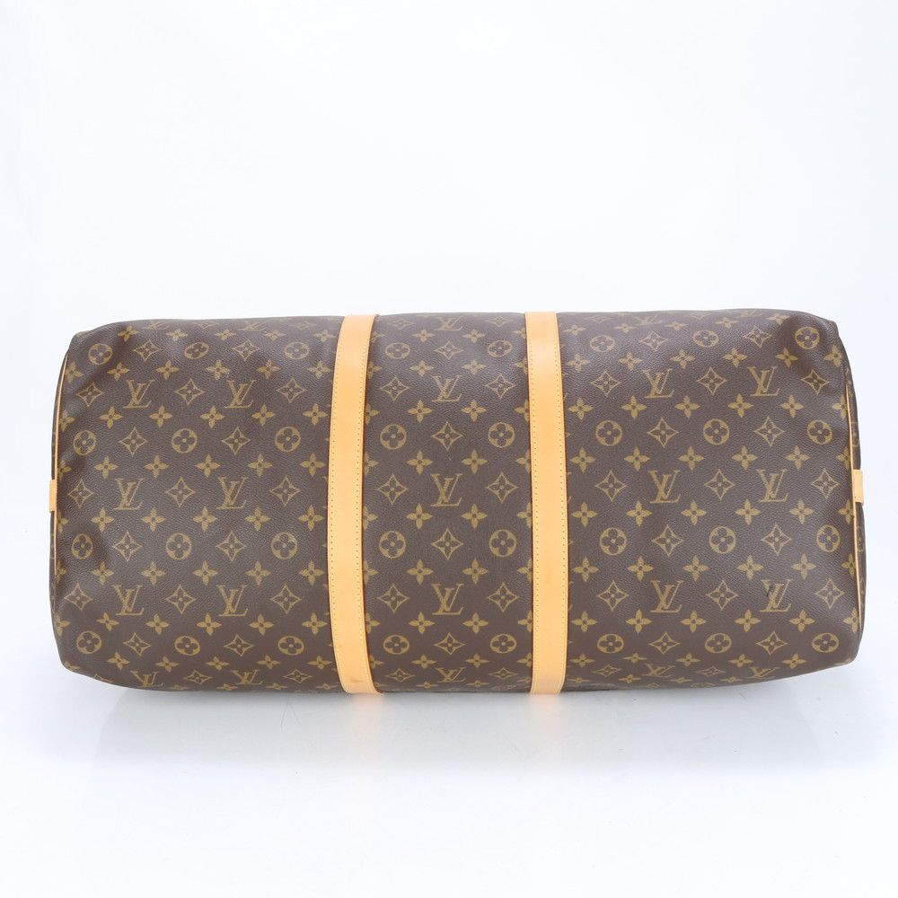 極美品 ルイヴィトン モノグラム キーポル バンドリエール 60 レザー  