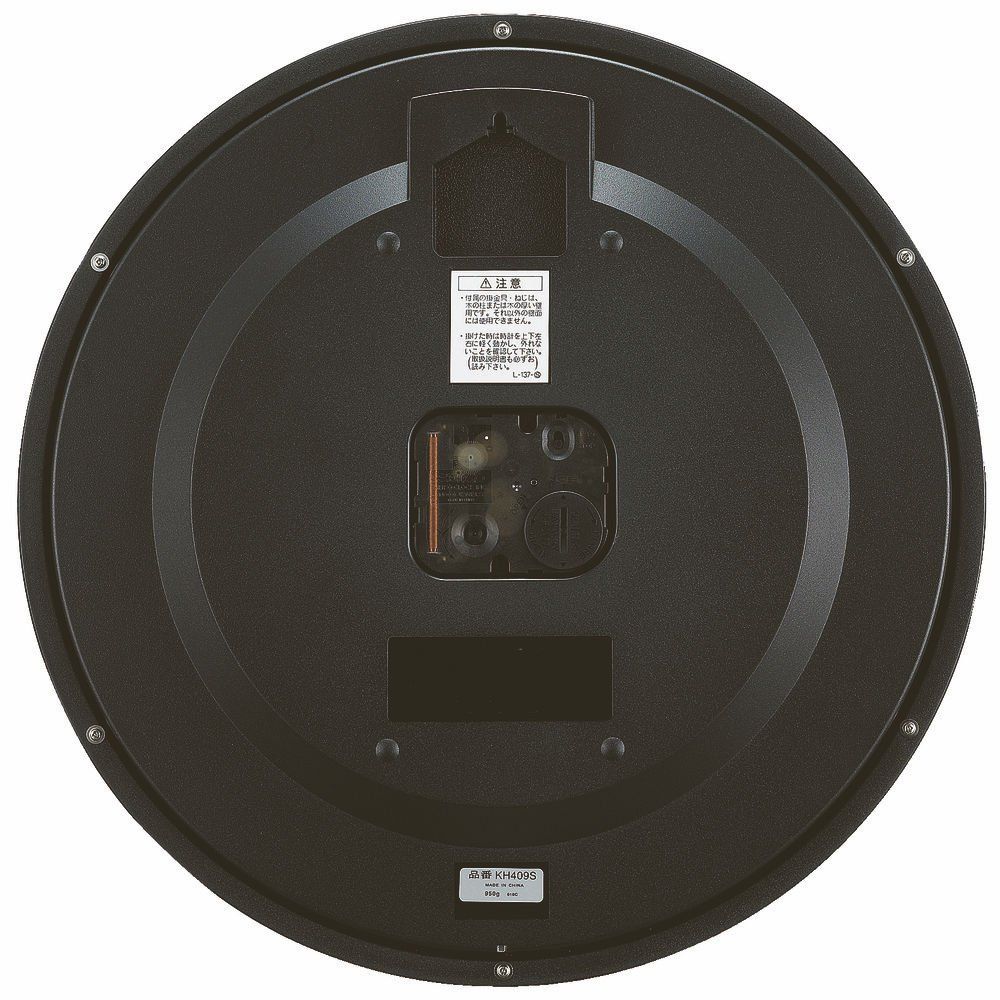 セイコークロック 掛け時計 オフィスタイプ アナログ クオーツ 金属枠 KH409S SEIKO