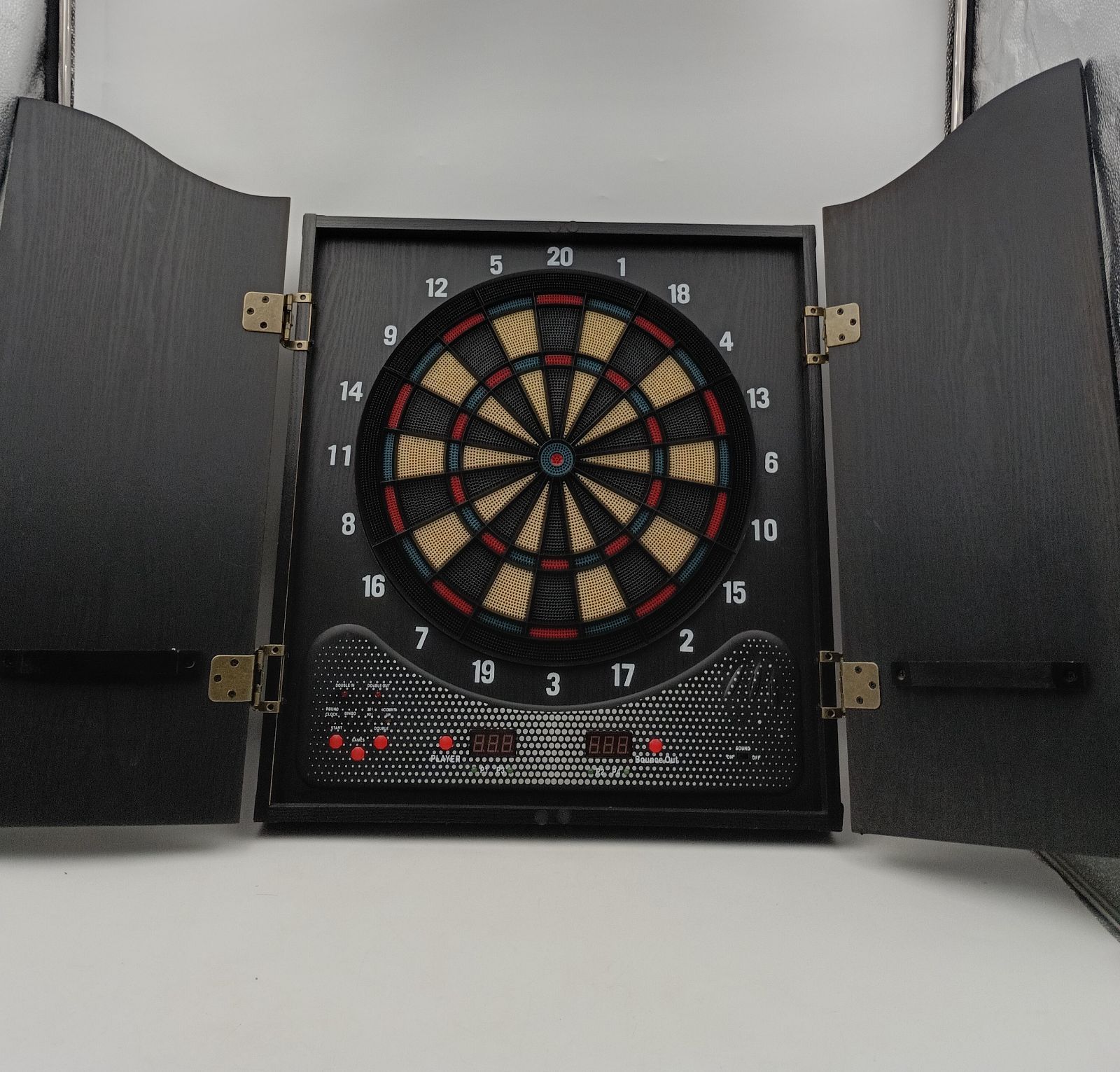 K-1075】KINGS HEAD ダーツボード 電子 木製 インテリア 動作