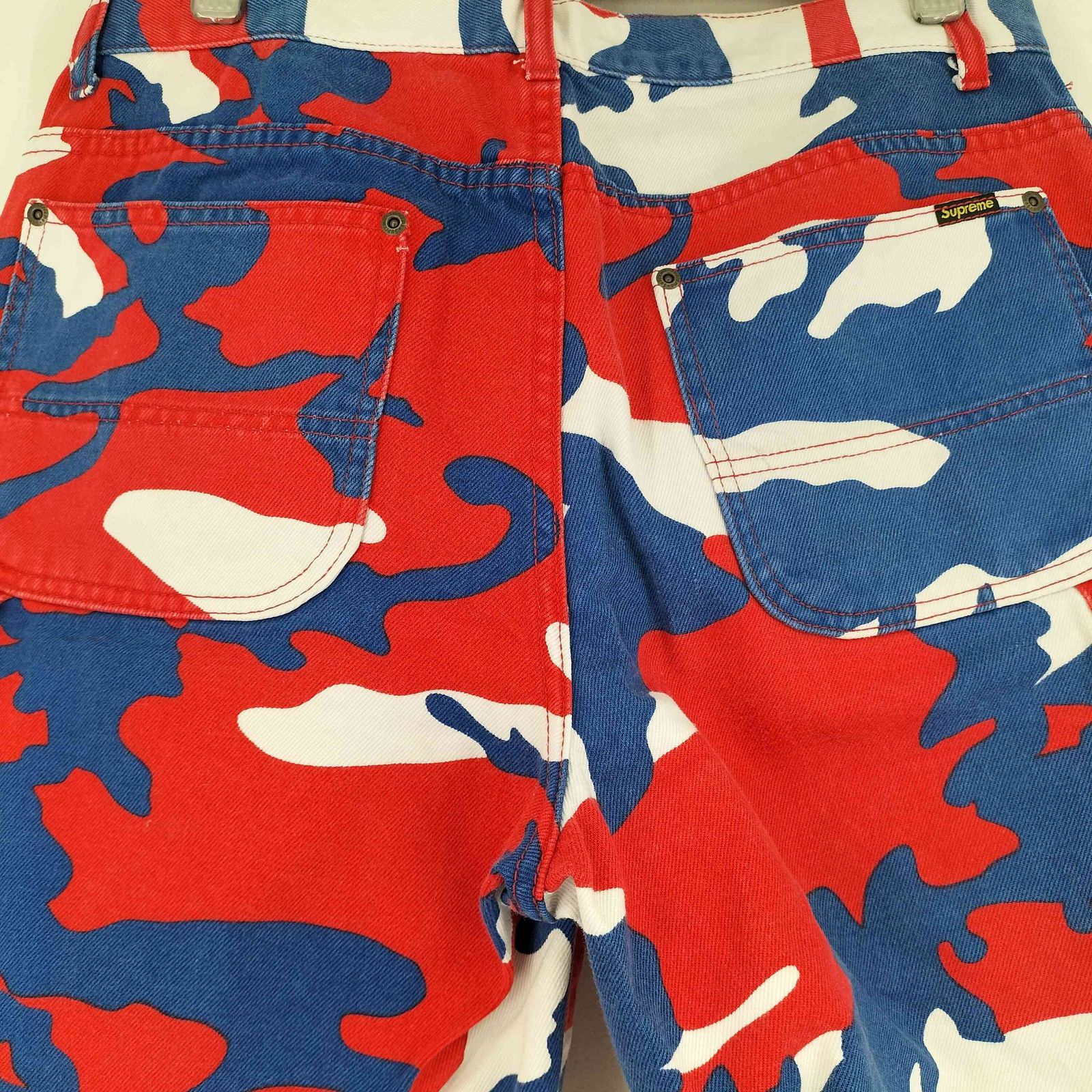 ●美中古 Supreme Double Knee Denim Pant 32 Supreme Double Knee Painter Pant Denim Liberty FW24 Size 32